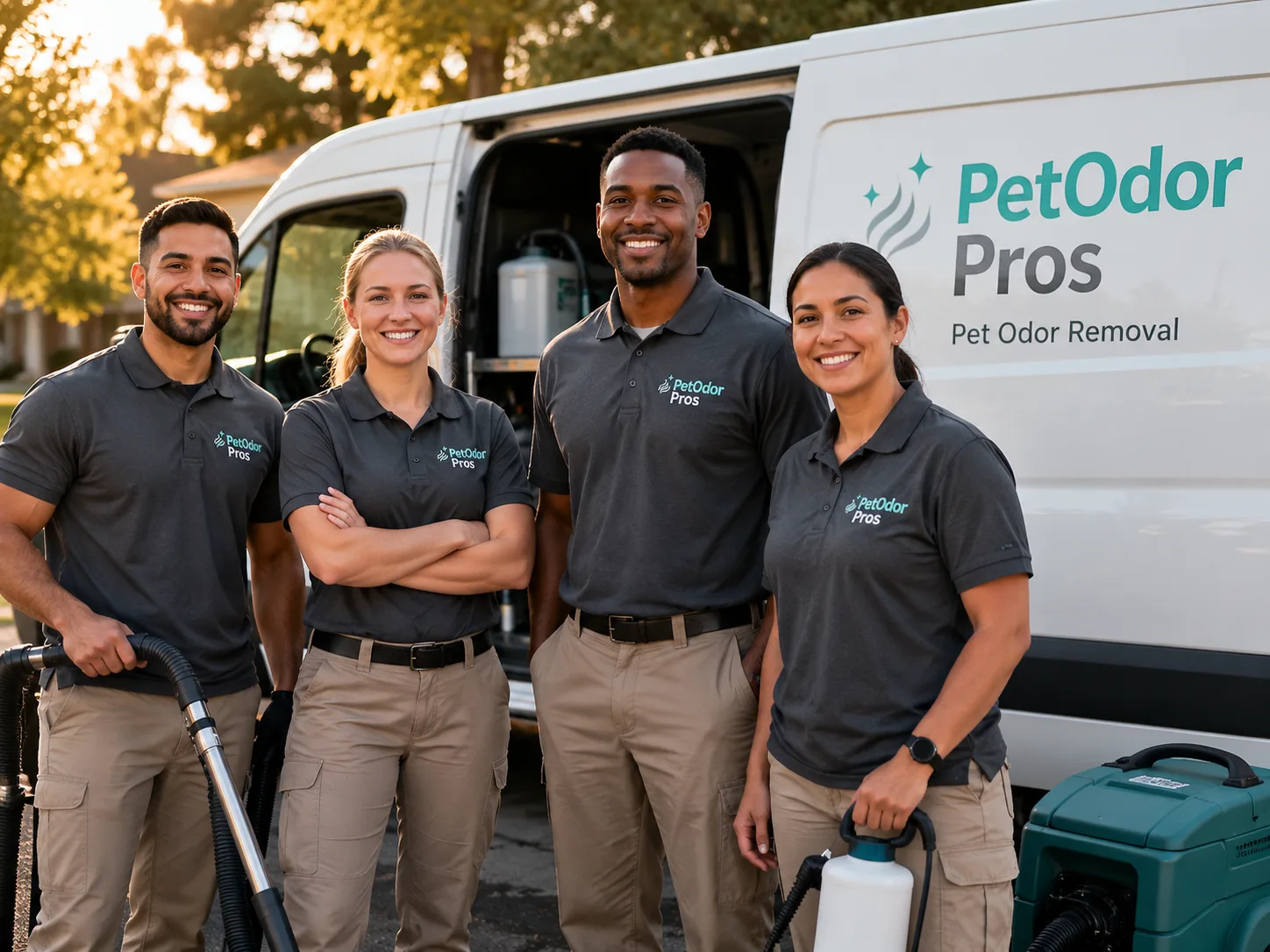 Pet Odor Removal team serving Vaughnsville, OH
